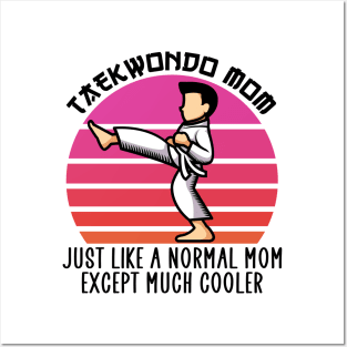 taekwondo mom except much cooler Posters and Art